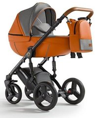 ☑Реальная фотография Премиальная коляска 2 в 1 Verdi Orion Premium 07 Orange