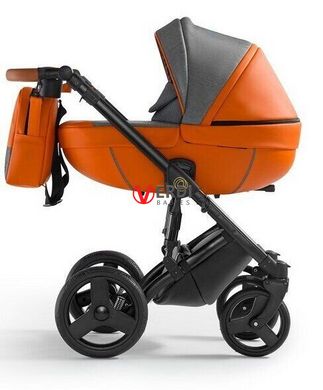 ☑Жива фотографія Преміальна коляска 3 в 1 Verdi Orion Premium 07 Orange