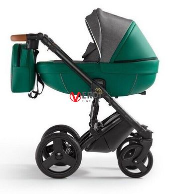 ☑Жива фотографія Преміальна коляска 3 в 1 Verdi Orion Premium 04 Dark green