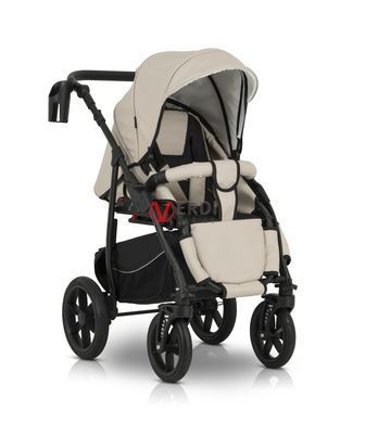 ☑Реальная фотография Коляска 3 в 1 Verdi Sonic Comfort 9023-VC-10, ecru skin