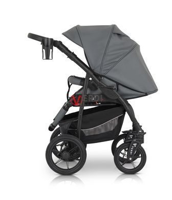 ☑Реальная фотография Коляска 3 в 1 Verdi Sonic Comfort 9023-VC-11, grey skin