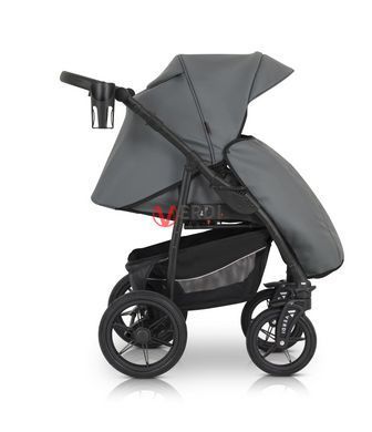 ☑Реальная фотография Коляска 3 в 1 Verdi Sonic Comfort 9023-VC-11, grey skin