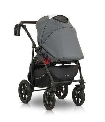 ☑Реальная фотография Коляска 3 в 1 Verdi Sonic Comfort 9023-VC-11, grey skin